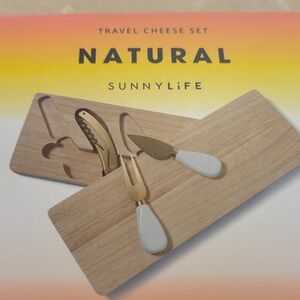 Sunnylife Natural Cheese Tool Set